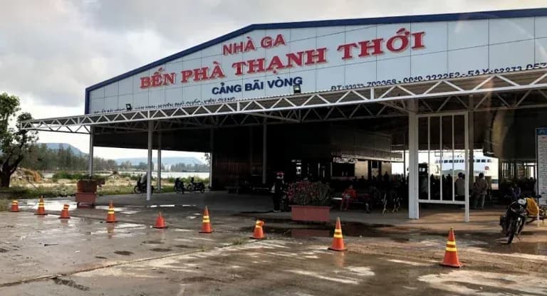 Phà Thạnh Thới Hà Tiên Phú Quốc bến phà Thạnh Thới Bãi Vòng